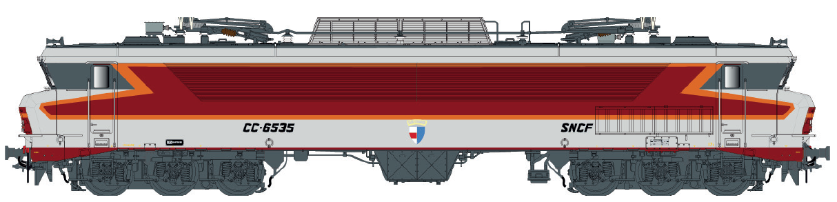 Locomotive électrique LS MODELS CC6500 Arzens/Béton - 10323 - Neuve Et Rare