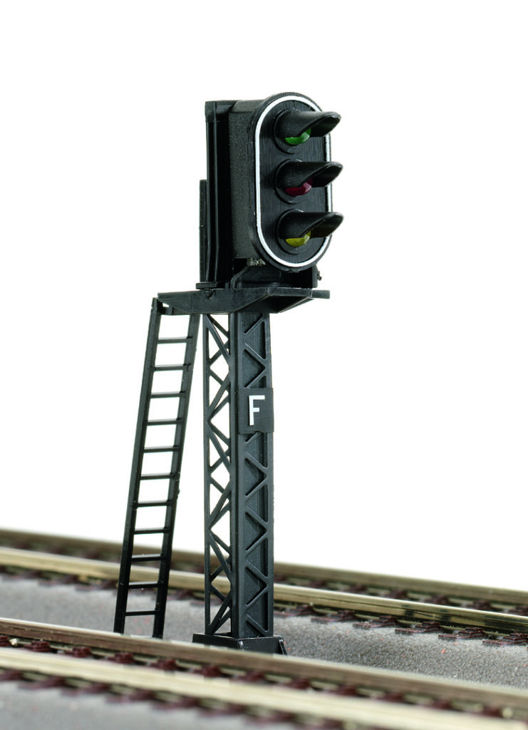 Lot De 2 Signaux Lumineux SNCF HO - Sémaphores Maquette Signal - Laiton Peint