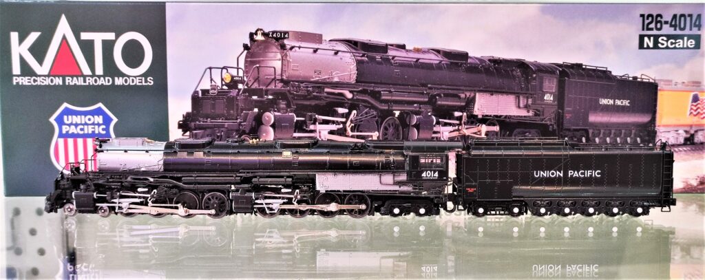 KATO N Scale Union Pacific Big Boy 4-8-8-4 Steam Locomotive #4014 - 2025 New Release DC Version