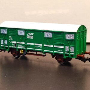PIKO 97121 Wagon couvert à essieux FRET SNCF (autre immatriculation)