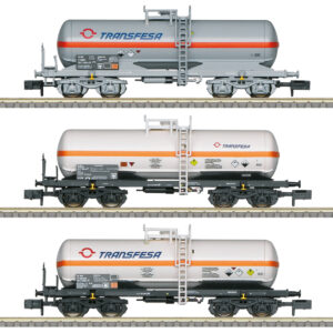 MINITRIX 18267 Set de 3 wagons citerne TRANSFESA