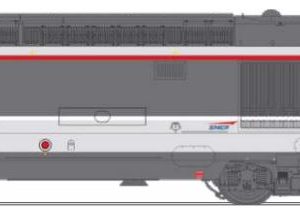 REE MB-251S Locomotive diesel SNCF BB 567547 Miltiservice - Digital Sonore & fumigène