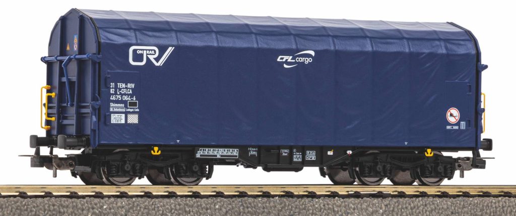 Wagon bâché à bogies Rilnss, Euro Lux Cargo NL - FLEISCHMANN 837714