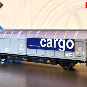 PIKO 28309B Wagon couvert à parois coulissantes SBB Cargo - Rail Care (autre immatriculation)
