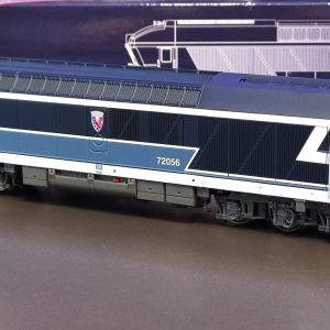 JOUEF HJ2621 Locomotive diesel SNCF CC72056 blason "La Bourboule"