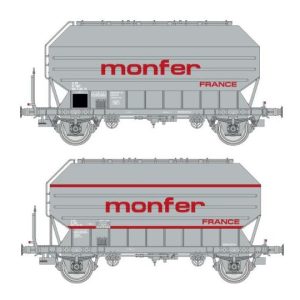 REE WB-896 Set de 2 wagons céréaliers SNCF FRANGECO "MONFER FRANCE"