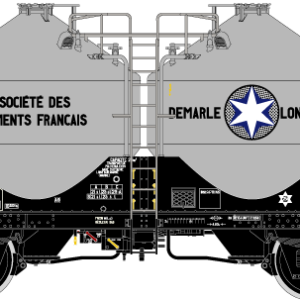 R37 43117 Wagon cimentier SNCF DEMARLE - LONQUETY