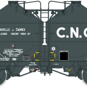 R37 43121 Wagon cimentier SNCF CNC