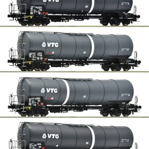 ROCO 6600007.B Set de 6 wagons citernes D-VTG Zans VTG
