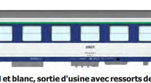 REE JM-031 Voiture couchettes CORAIL SNCF B10c10x