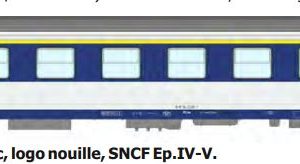 REE JM-038 Voiture couchettes CORAIL SNCF A9c9x