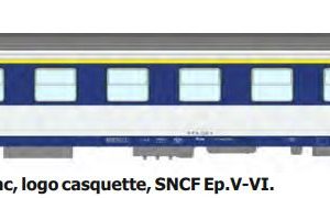 REE JM-042 Voiture couchettes CORAIL SNCF A9c9x