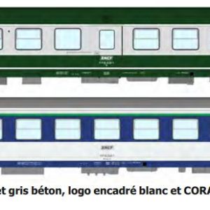 REE JM-048 Set de 2 voitures Ambulance SO & Couchettes CORAIL B10c10 SNCF