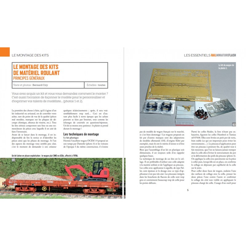 RMF - Les cahiers pratiques du modéliste ferroviaire - Le montage des kits de matériel roulant - Jean-Claude Barbut, Bernard Ciry, Jacques Poré – Image 2