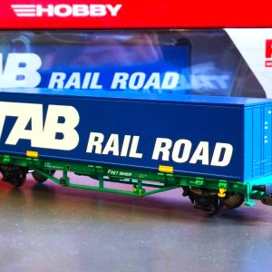 PIKO 97167 Wagon porte container FRET SNCF avec caisse mobile TAB