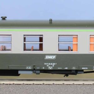 MODELS WORLD MW40035 Set de deux voitures voyageurs SNCF USI B10t