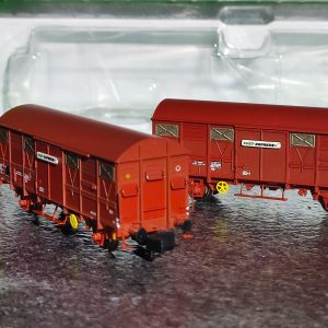 HNS6664 Set de deux wagons couverts SNCF Gs FRET EXPRESS