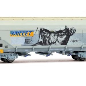 ARNOLD HN6734 Wagon céréalier Uagps F-MISA MILLET avec graffiti